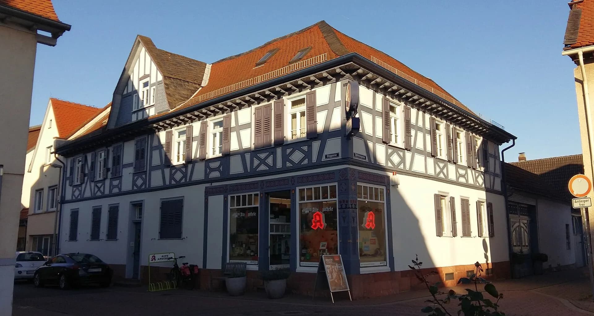 Alte Apotheke in der Enggasse in Groß-Zimmern