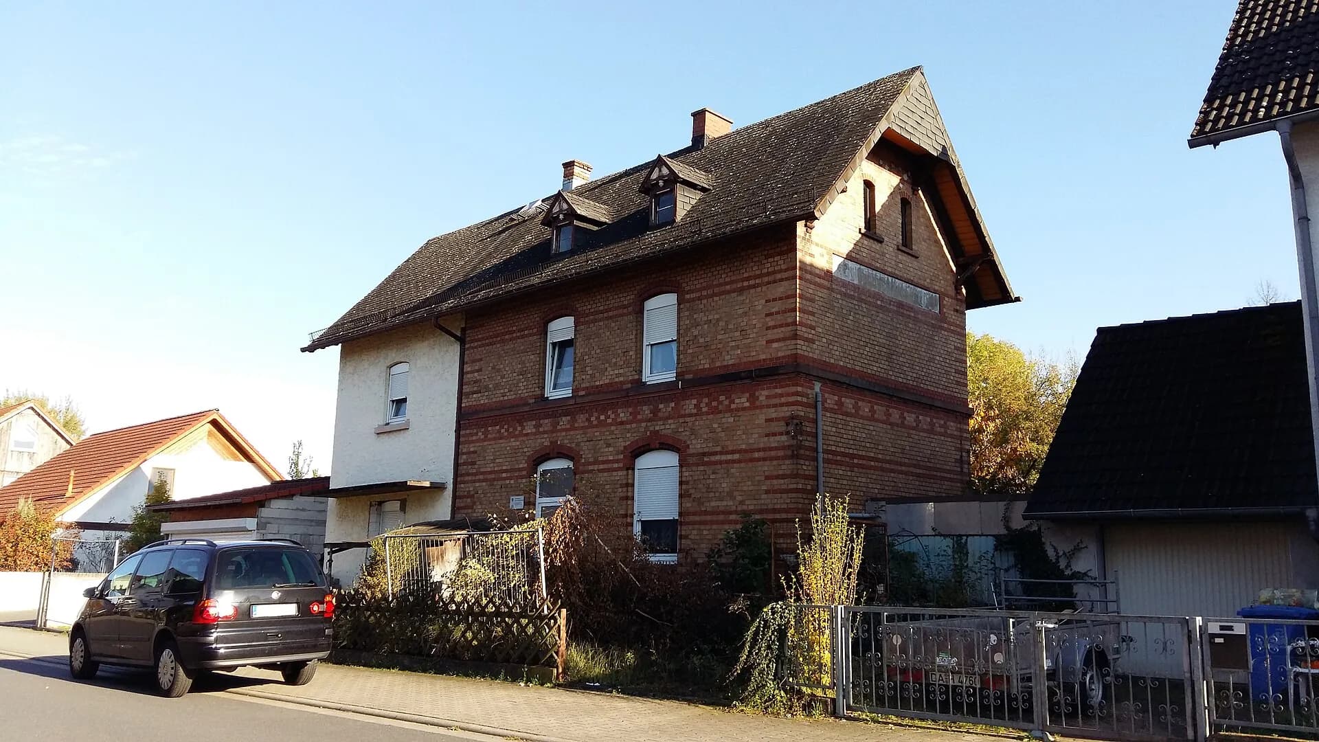 Alter Bahnhof im Roßdorfer Ortsteil Gundernhausen