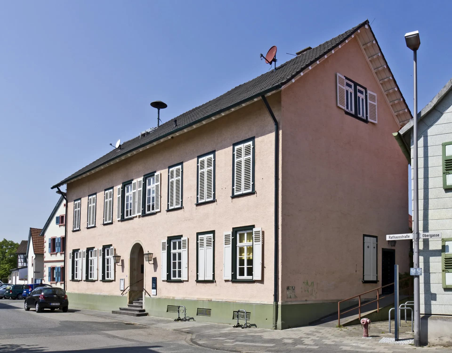 Altes Schul- und Rathaus in Rüsselsheim-Königstädten