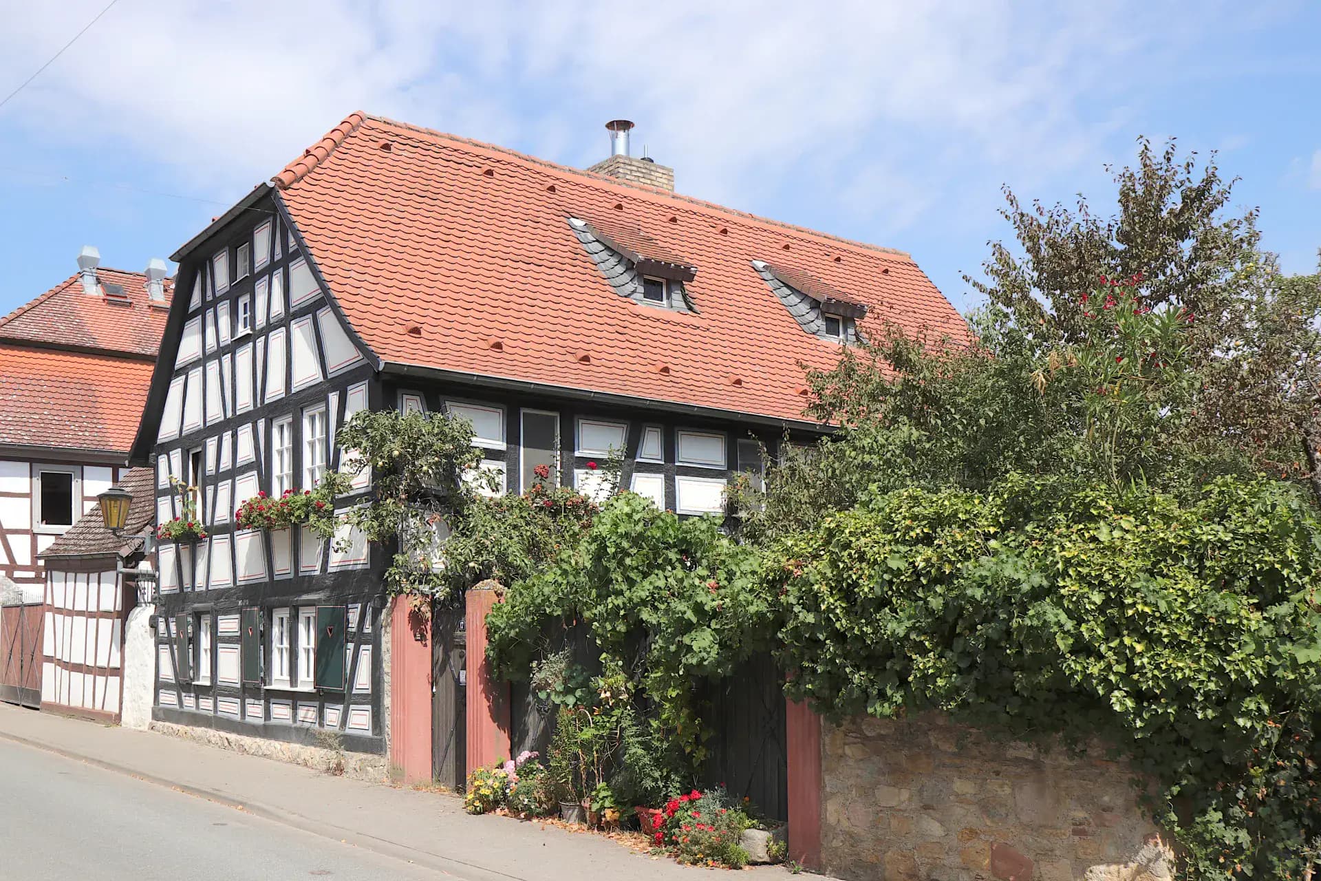 Fachwerkhaus in der Backesgasse in Rüsselsheim-Bauschheim