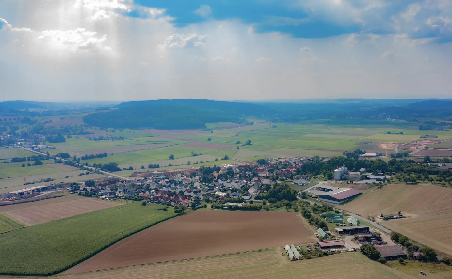 Luftbild von Büdingen-Büches