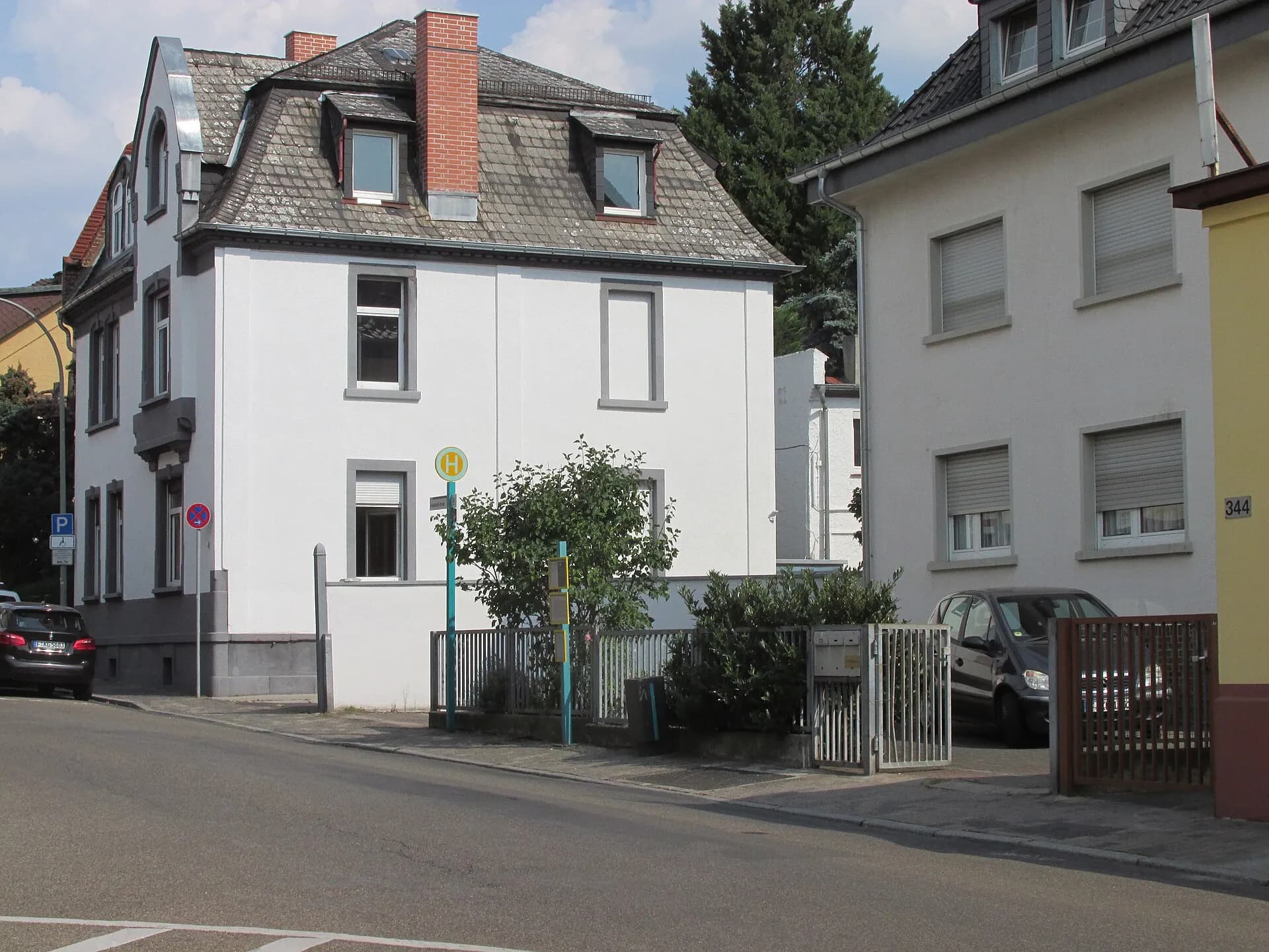Wohnhäuser an der Engelthaler Straße in Frankfurt Eckenheim