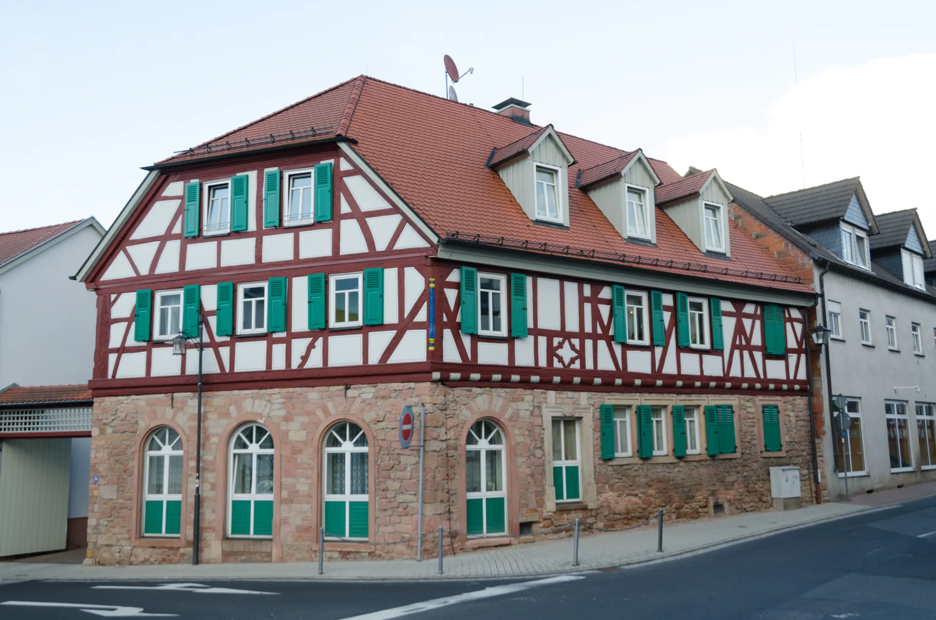 Historisches Fachwerkhaus in der Breiten Straße in Großostheim