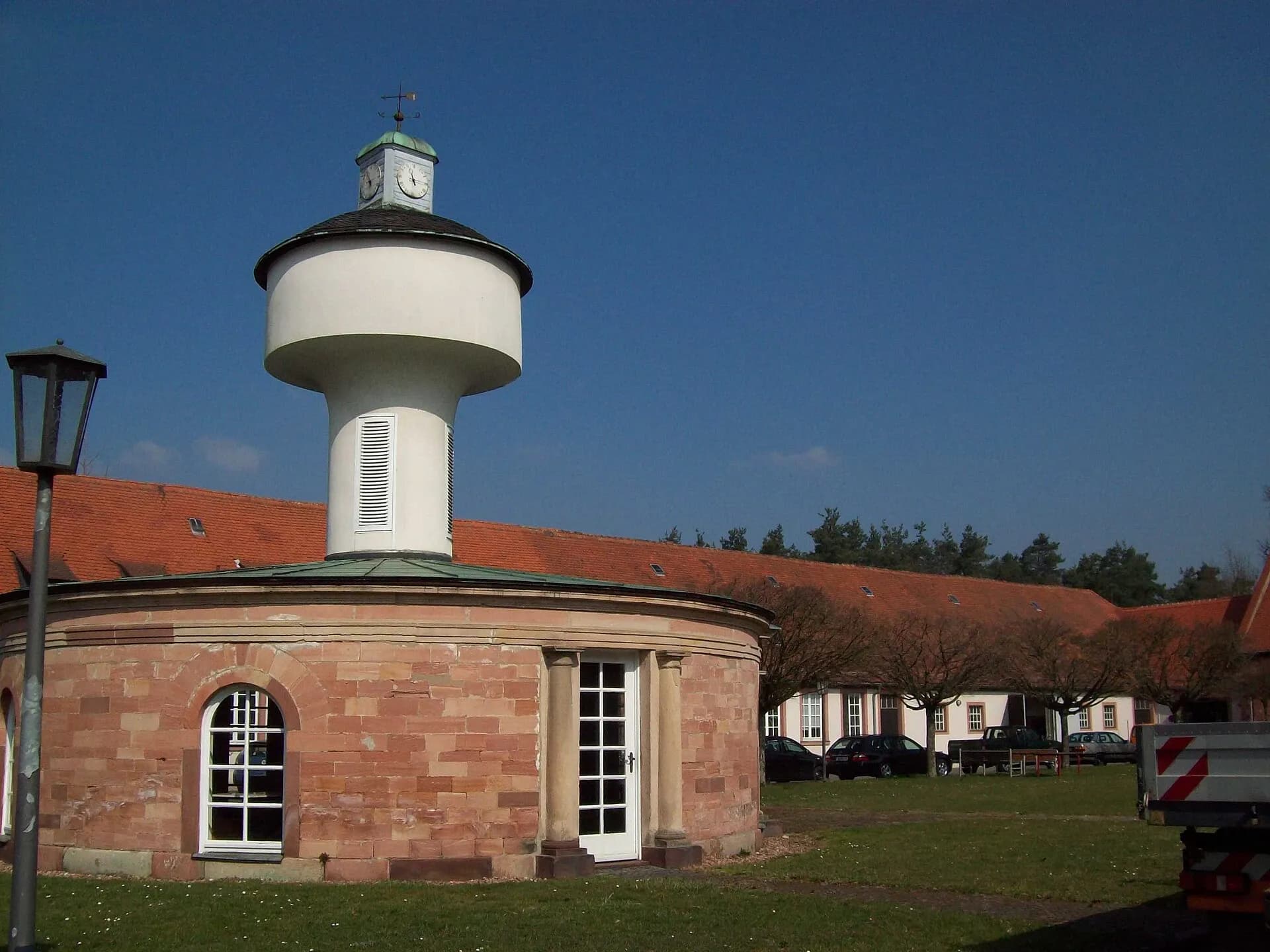 Taubenhaus des Nilkheimer Hofs in Aschaffenburg-Nilkheim