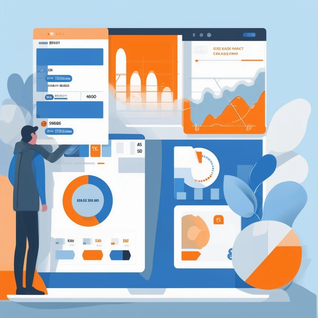 Fragen und Antworten zum Hauskauf Rechner Eine benutzerfreundliche Finanztool-Oberflaeche mit Fokus auf Transparenz und Planung in einem Farbschema aus Weiss Orange Blau Dunkelgrau und Hellgrau.